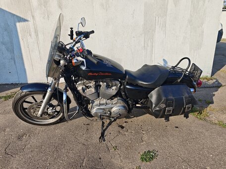2012 Harley-Davidson Sportster 883, чёрный, 730000 рублей, вид 2