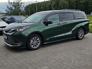 2021 Toyota Sienna IV, зелёный, 4450000 рублей, вид 4
