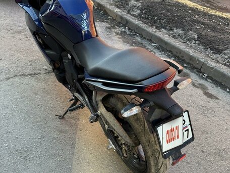 2012 Kawasaki ER-4F (Ninja 400R), синий, 429000 рублей, вид 2