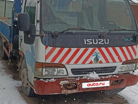 1998 Isuzu Elf (N-series), белый, 1770000 рублей, вид 1