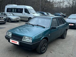 1998 Lada (ВАЗ) 21099, зелёный, 170000 рублей, вид 1