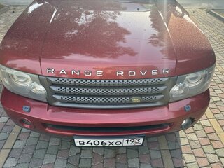 2007 Land Rover Range Rover Sport I, красный, 1300000 рублей, вид 4