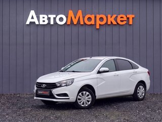 2016 Lada (ВАЗ) Vesta I, белый, 609000 рублей, вид 3