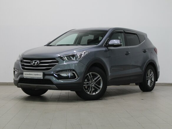 2018 Hyundai Santa Fe III Рестайлинг, серый
