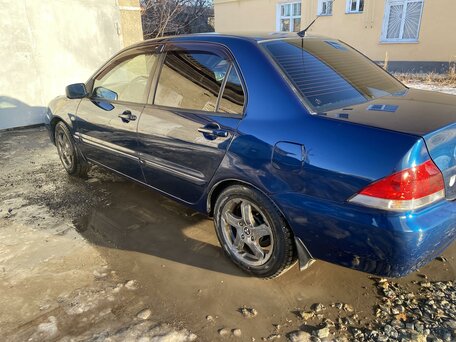 2005 Mitsubishi Lancer IX Рестайлинг, синий, 240000 рублей, вид 4