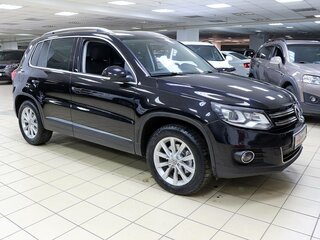 2012 Volkswagen Tiguan I Рестайлинг, чёрный, 1200000 рублей, вид 2