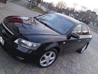 2006 Hyundai Sonata V (NF), чёрный, 750000 рублей, вид 2