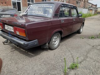 2007 Lada (ВАЗ) 2105, красный, 120000 рублей, вид 5