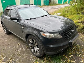 2006 Infiniti FX35 I (S50) Рестайлинг, чёрный, 1200000 рублей, вид 1