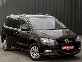 2011 Volkswagen Sharan II, чёрный, 1270000 рублей, вид 3