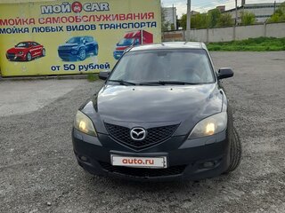 2008 Mazda 3 I (BK) Рестайлинг, чёрный, 600000 рублей, вид 1