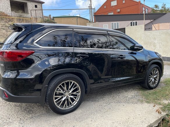 2014 Toyota Highlander III (XU50), чёрный, 3350000 рублей - вид 6