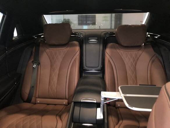 2020 Mercedes-Benz Maybach S-Класс 450 I (X222) Рестайлинг, чёрный - вид 5