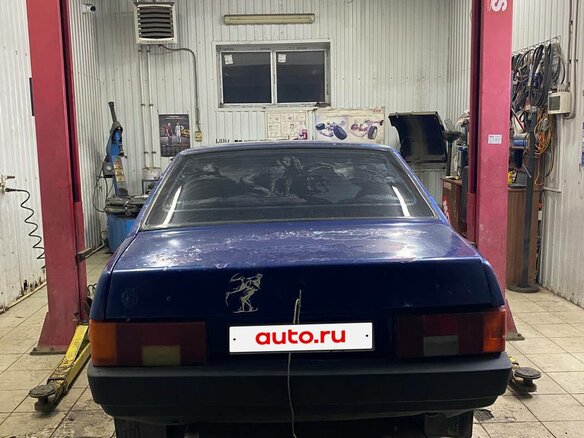 1996 Lada (ВАЗ) 21099, синий, 50000 рублей - вид 6