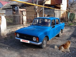 1982 Москвич 412 ИЭ, голубой, 80000 рублей, вид 1