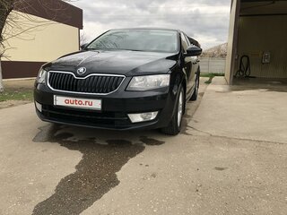 2016 Skoda Octavia III (A7), чёрный, 1450000 рублей, вид 2