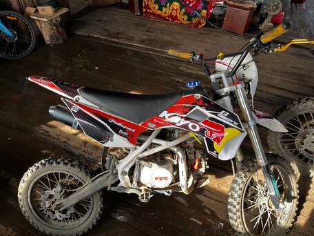 2019 Kayo Basic YX125, белый, 80000 рублей, вид 1