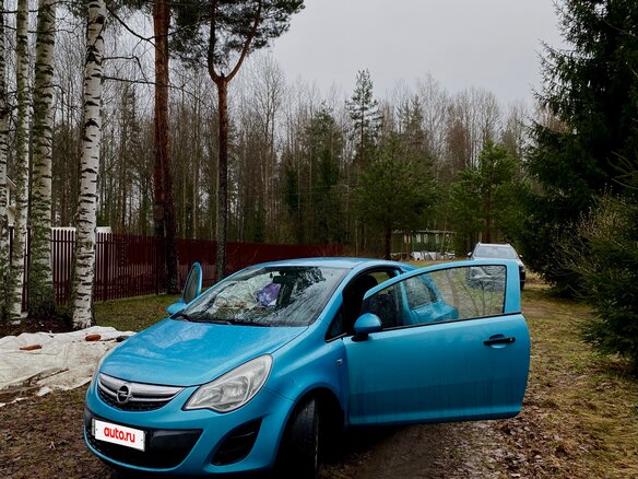 2011 Opel Corsa D Рестайлинг II, голубой, 420000 рублей - вид 9