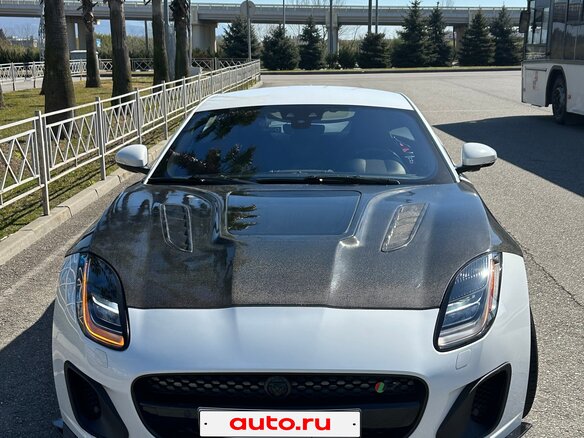 2017 Jaguar F-Type I Рестайлинг, белый, 3700000 рублей - вид 5