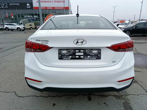 2019 Hyundai Solaris II, белый, 1364995 рублей - вид 5