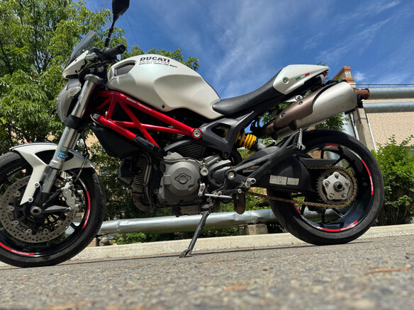 2012 Ducati Monster 796, белый, 400000 рублей - вид 19