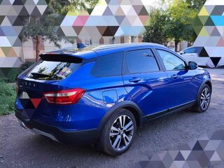2021 Lada (ВАЗ) Vesta SW Cross I, синий, 1450000 рублей, вид 4