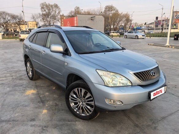 2008 Lexus RX 350 II Рестайлинг, голубой, 1450000 рублей - вид 2
