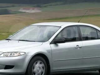 2004 Mazda 6 I (GG), серебристый, 350000 рублей, вид 1