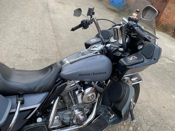 2005 Harley-Davidson Road Glide, серый, 820000 рублей - вид 10