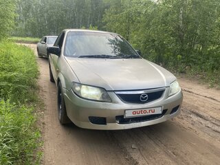 2002 Mazda 323 VI (BJ) Рестайлинг, золотистый, 280000 рублей, вид 3