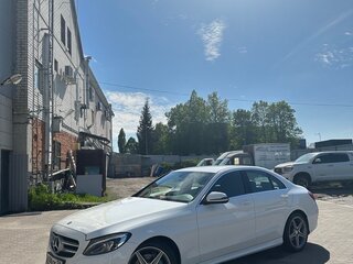 2015 Mercedes-Benz C-Класс 180 IV (W205), белый, 2350000 рублей, вид 1
