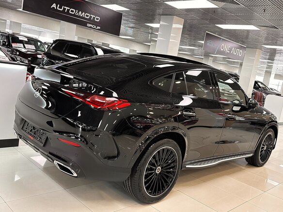 2025 Mercedes-Benz GLC Coupe 220 d II (C254), чёрный - вид 7