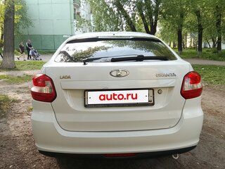 2015 Lada (ВАЗ) Granta I, белый, 320000 рублей, вид 4