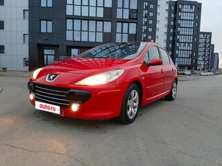 2006 Peugeot 307 I Рестайлинг, красный, 330000 рублей, вид 2