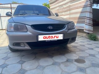 2008 Hyundai Accent ТагАЗ II, бежевый, 330000 рублей, вид 1