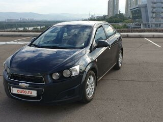 2014 Chevrolet Aveo II, чёрный, 870000 рублей, вид 3