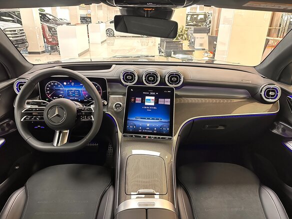 2025 Mercedes-Benz GLC Coupe 220 d II (C254), чёрный - вид 12