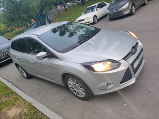2014 Ford Focus III, серебристый, 950000 рублей, вид 1