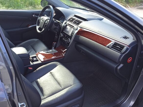 2014 Toyota Camry VII (XV50), серый - вид 8