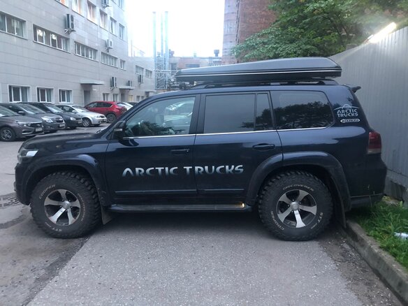 2018 Toyota Land Cruiser Arctic Trucks AT33 200 Series Рестайлинг 2, синий - вид 3