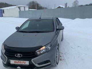 2019 Lada (ВАЗ) Vesta I, серебристый, 850000 рублей, вид 2