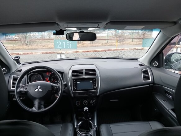 2013 Mitsubishi ASX I Рестайлинг, чёрный, 1250000 рублей - вид 12