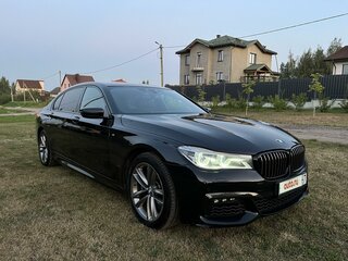 2018 BMW 7 серии Long 740Li VI (G11/G12), чёрный, 2904189 рублей, вид 2