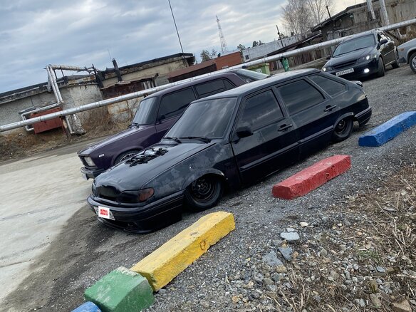 2007 Lada (ВАЗ) 2114, чёрный, 150000 рублей - вид 7