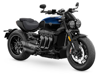 2024 Triumph Rocket III, синий, 3950000 рублей, вид 1
