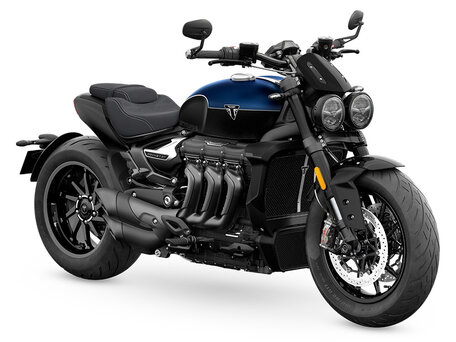 2024 Triumph Rocket III, синий, 3950000 рублей, вид 1