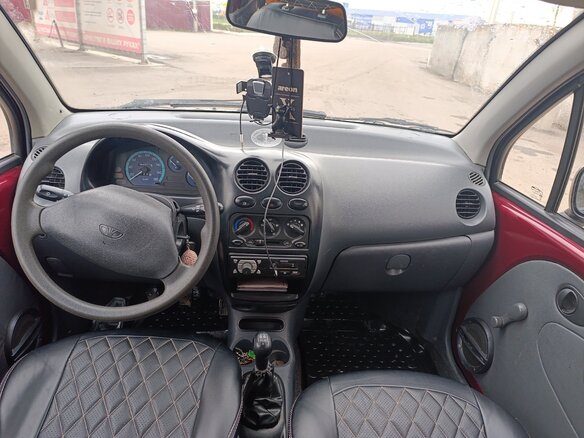 2013 Daewoo Matiz I Рестайлинг, красный, 254999 рублей - вид 6
