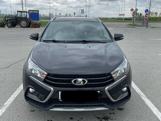 2021 Lada (ВАЗ) Vesta SW Cross I, чёрный, 1100000 рублей, вид 3