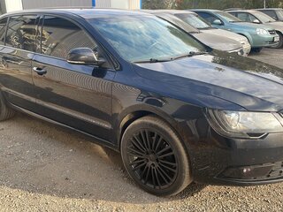 2014 Skoda Superb DSG II Рестайлинг, жёлтый, 1000000 рублей, вид 2