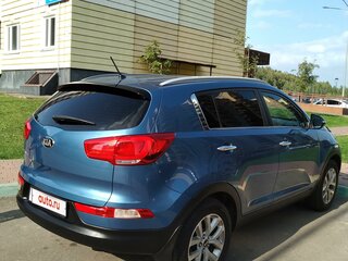 2014 Kia Sportage III Рестайлинг, синий, 1500000 рублей, вид 5
